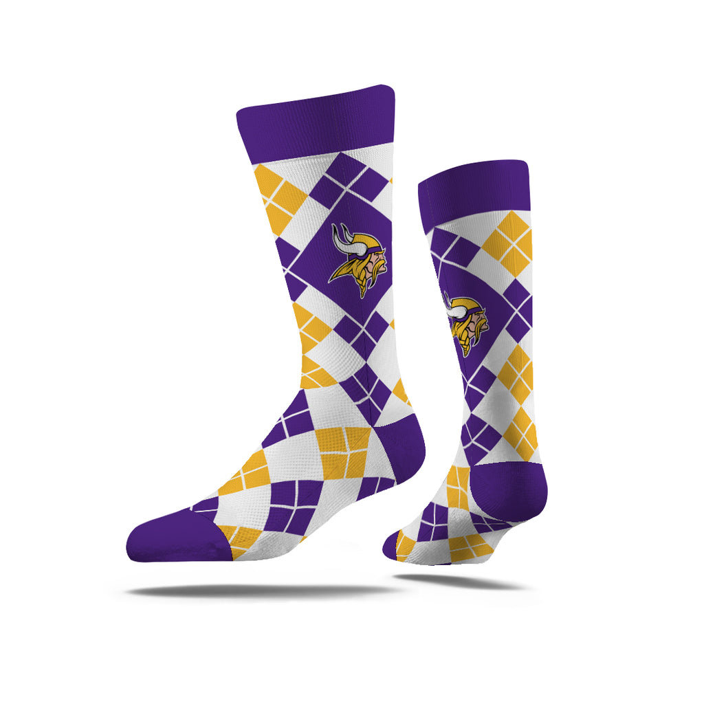 Minnesota Vikings | Business Knit Crew | Argyle | N02669803ML