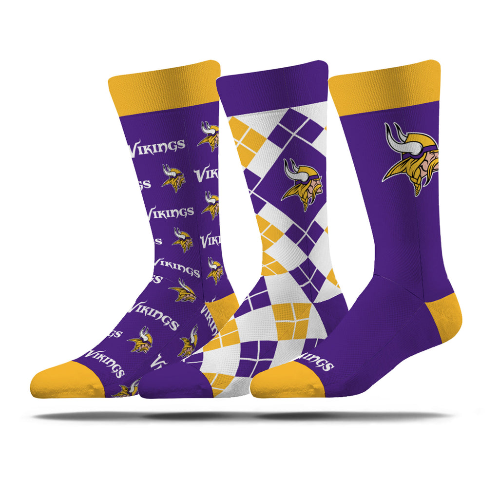 Minnesota Vikings | Business Knit Crew | NFL 3 Pack | N02669799ML