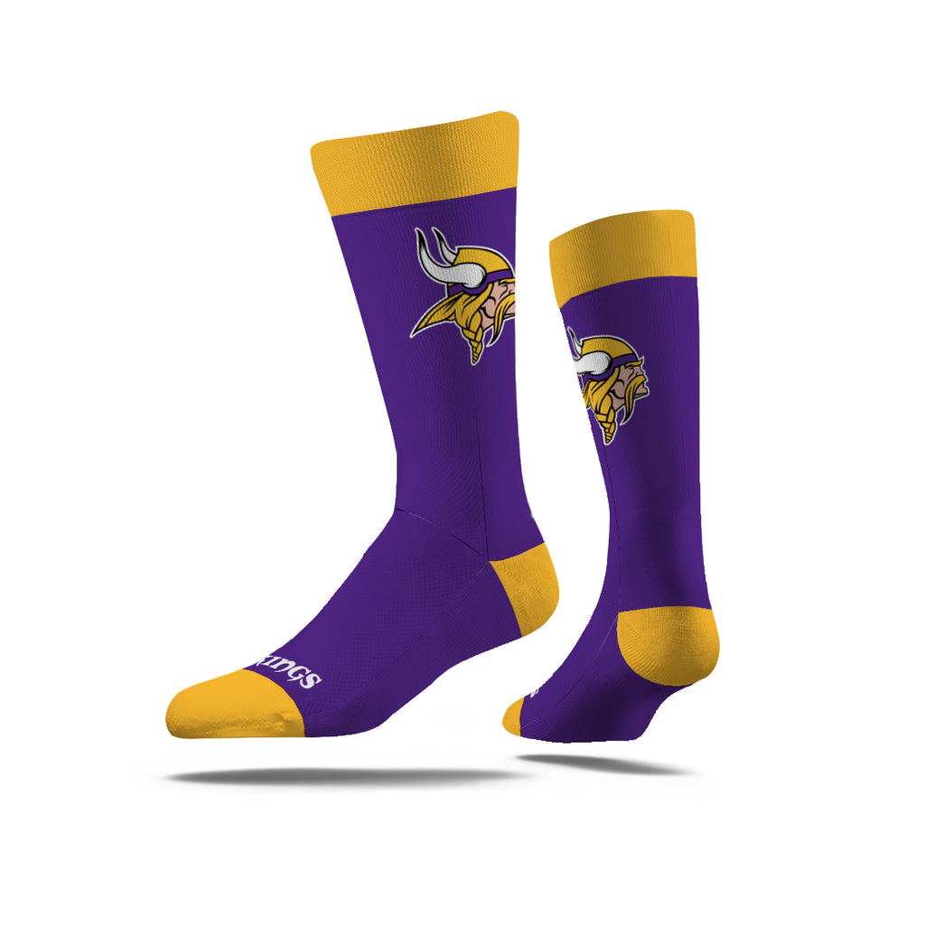 Minnesota Vikings | Business Knit Crew | Primary Logo Team Color | N02669811ML