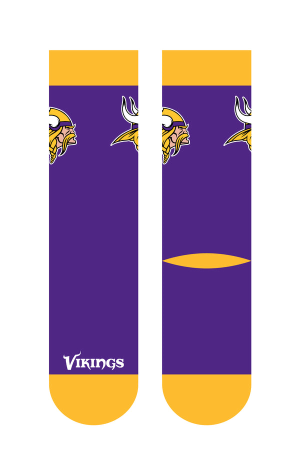 Minnesota Vikings | Business Knit Crew | Primary Logo Team Color | N02669811ML