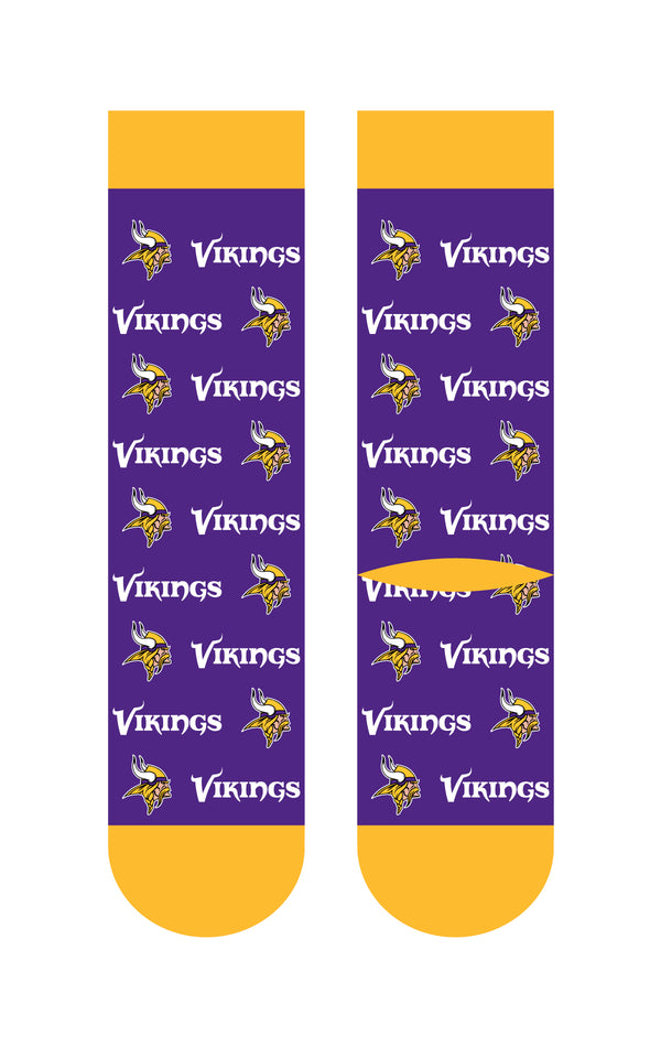 Minnesota Vikings | Business Knit Crew | Step and Repeat | N02669807ML