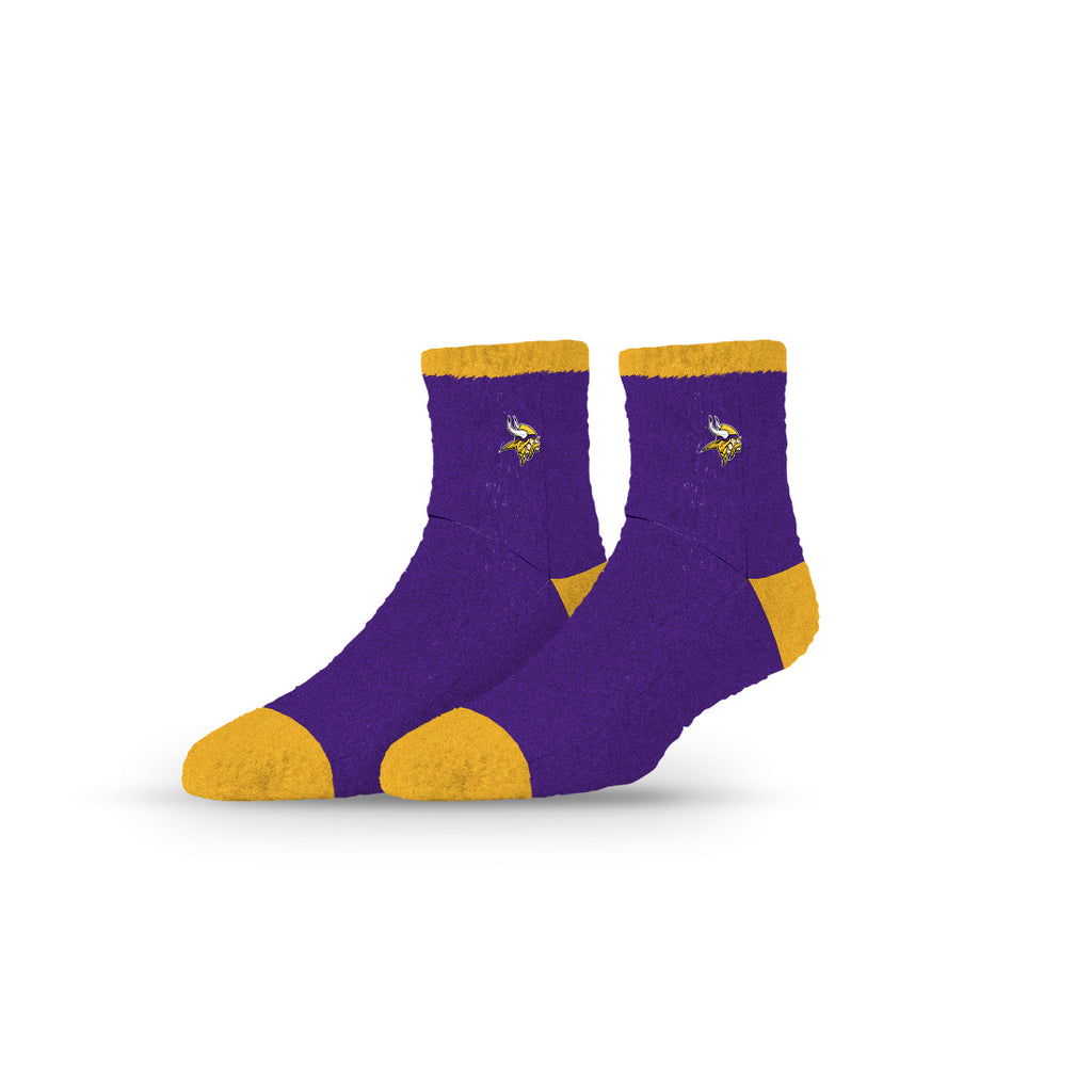 Minnesota Vikings | Fuzzy Half Calf Embroidered | Primary Logo Team Color | N02800241ML