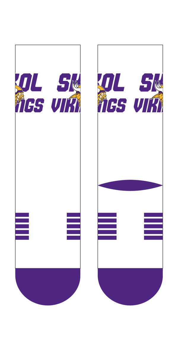 Chaussettes De Crew Pour Hommes Minnesota Vikings Quad Promo Chaussettes De Crew Pour Hommes Minnesota Vikings Quad Promo