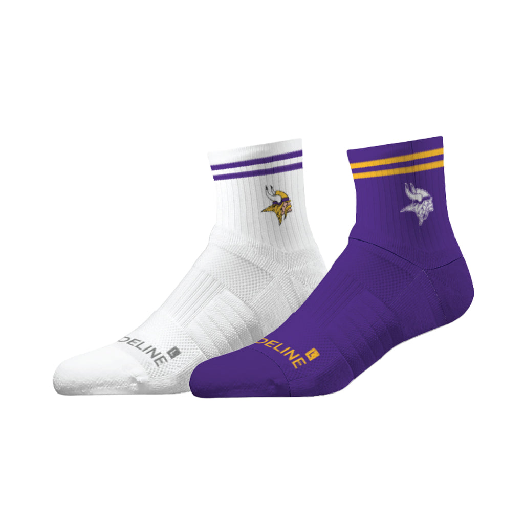 Minnesota Vikings | Half Calf Knit | NFL 2 Pack | N02784681ML