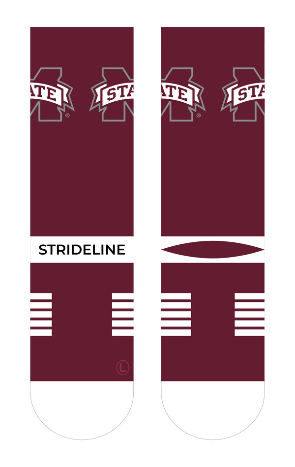 Mississippi State University | Premium Knit Crew | Primary Logo School Color | N02442483ML