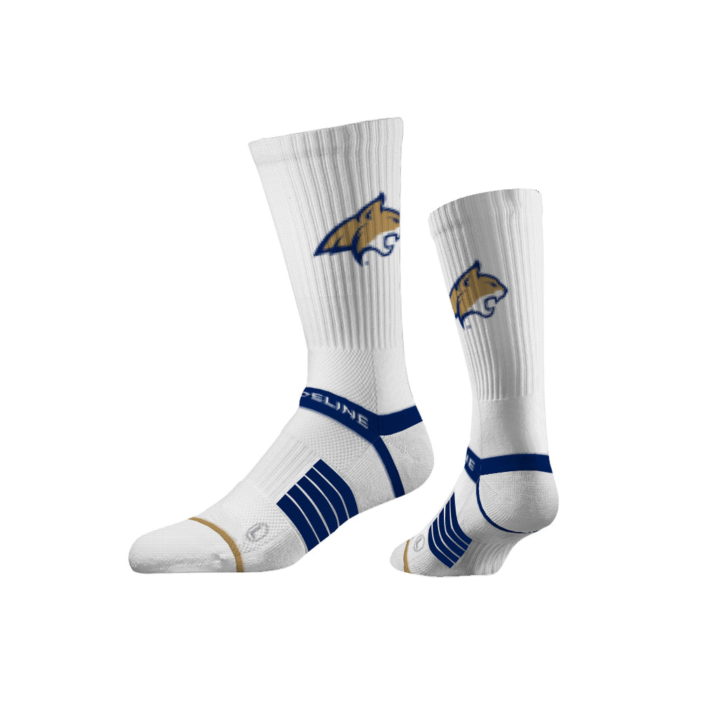 Montana State University | Premium Knit Crew | Primary Logo White | N02207735ML