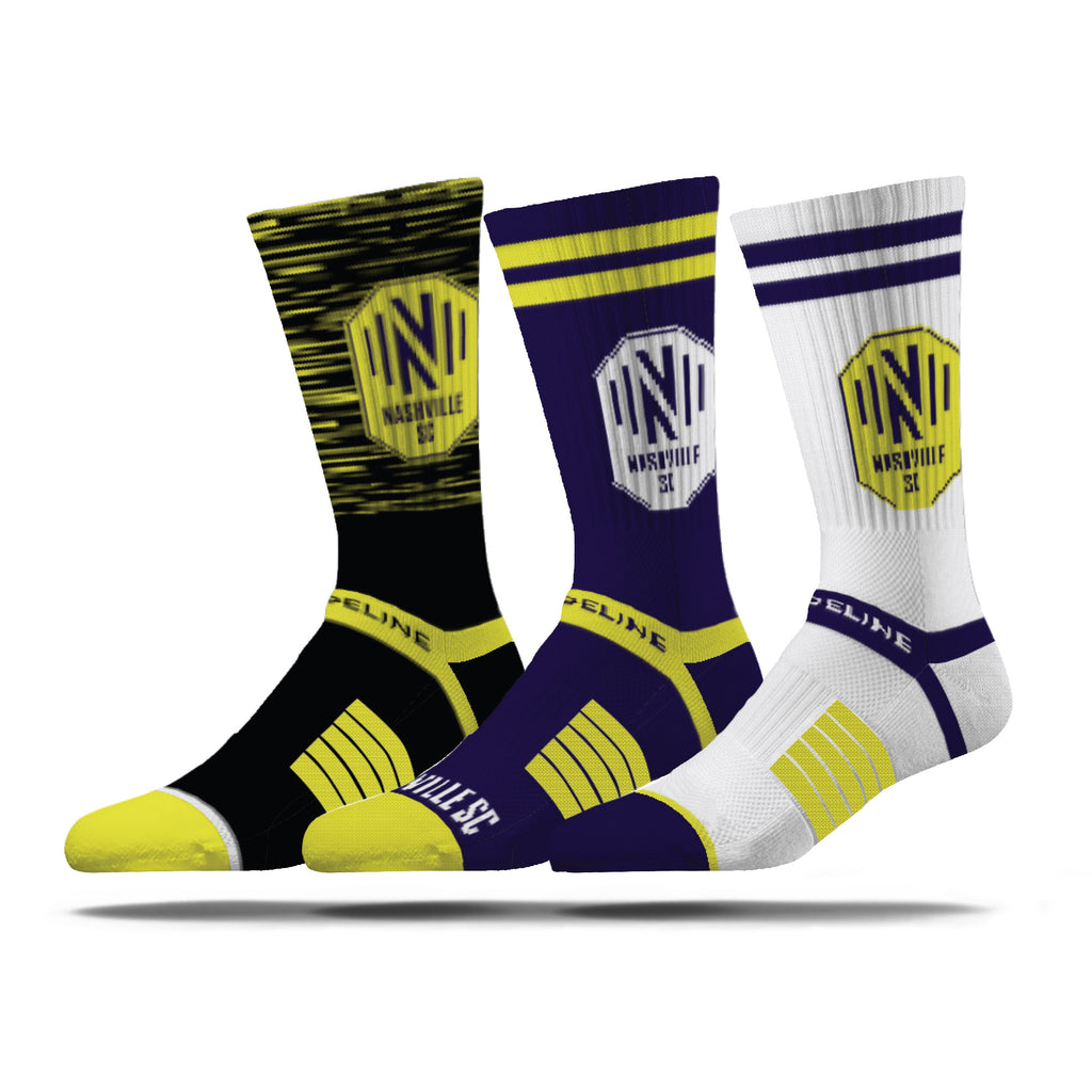 Nashville SC | Premium Knit Crew | MLS 3 Pack | N02325069ML
