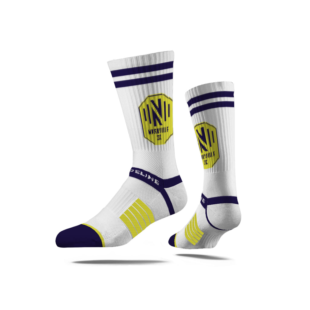 Nashville SC | Premium Knit Crew | Primary Logo White | N01207766ML