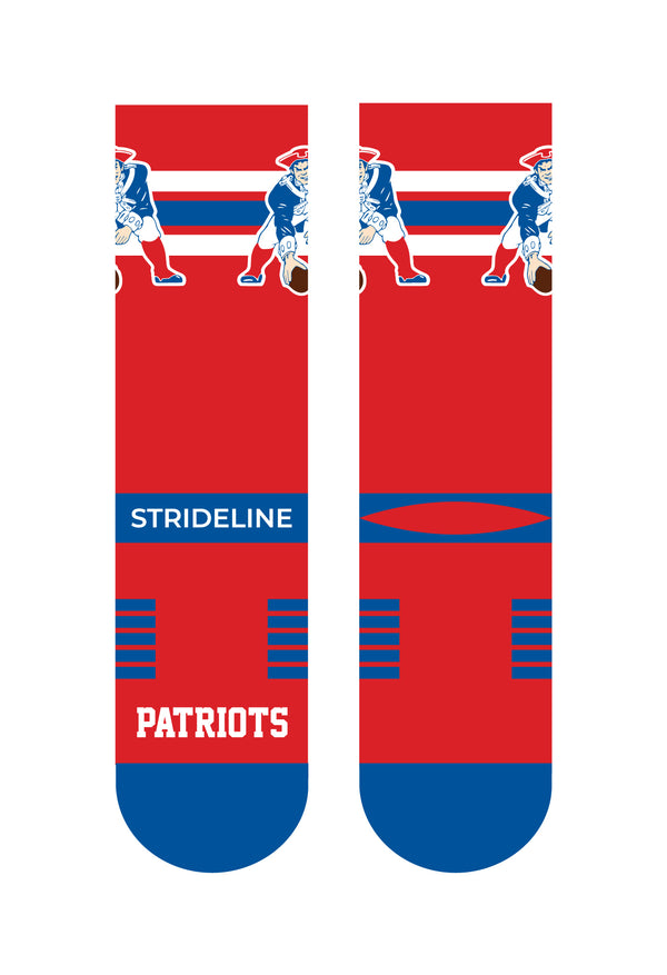 New England Patriots | Premium Knit Crew | Retro Team Color | N02623536ML