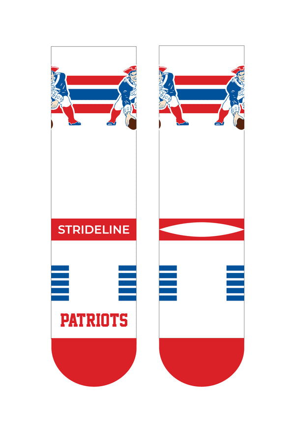 New England Patriots | Premium Knit Crew | Retro White | N02623532ML
