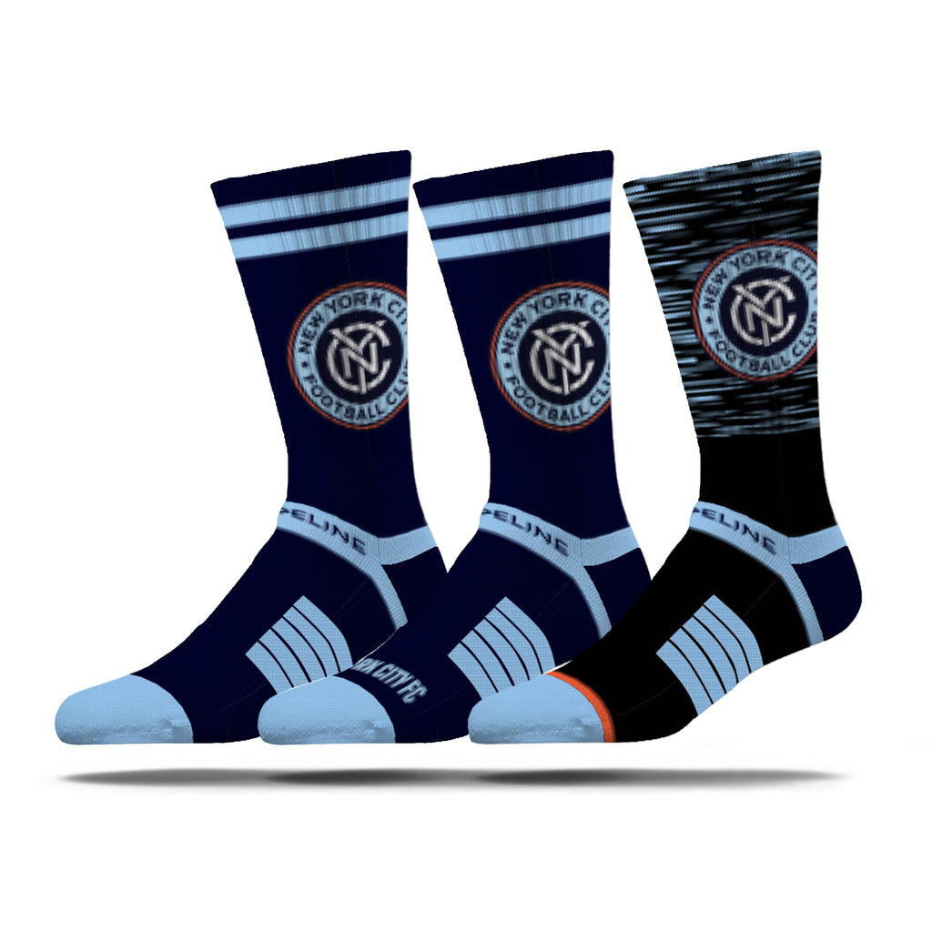 New York City FC | Premium Knit Crew 3 PACK | MLS Box | N02624445ML