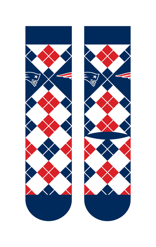 New England Patriots | Business Knit Crew | Argyle | N02670114ML