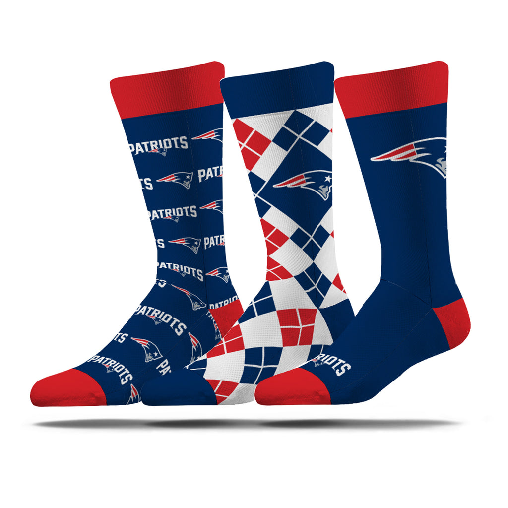 New England Patriots | Business Knit Crew | NFL 3 Pack | N02670107ML