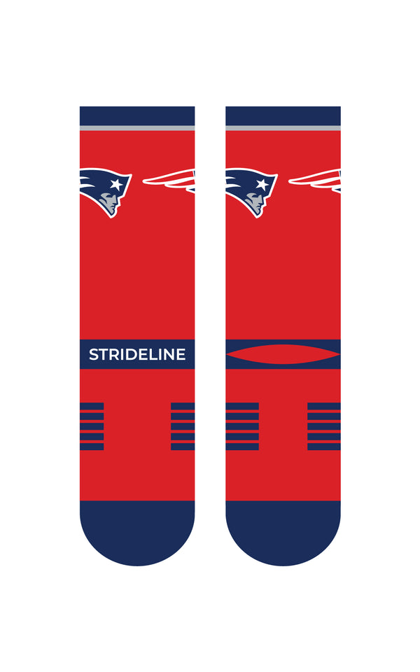 New England Patriots | Premium Knit Crew | Fan Logo | Red | N02414261ML