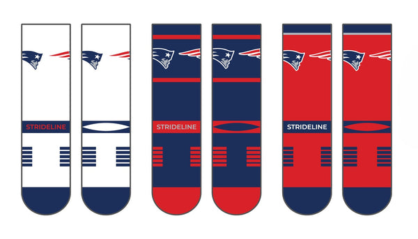 New England Patriots | Premium Knit Crew | NFL 3 Pack Box | N02414867ML