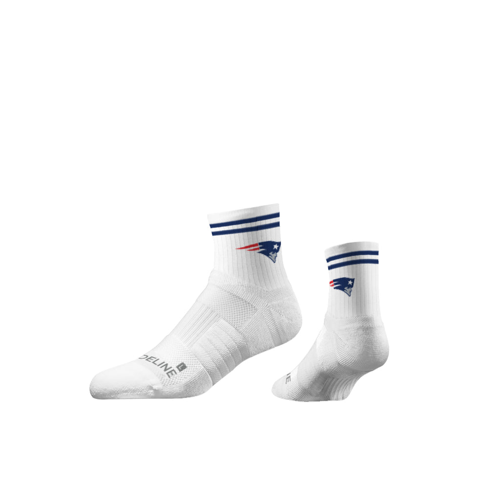 New England Patriots | Half Calf Knit | Primary Logo White | N02750588ML