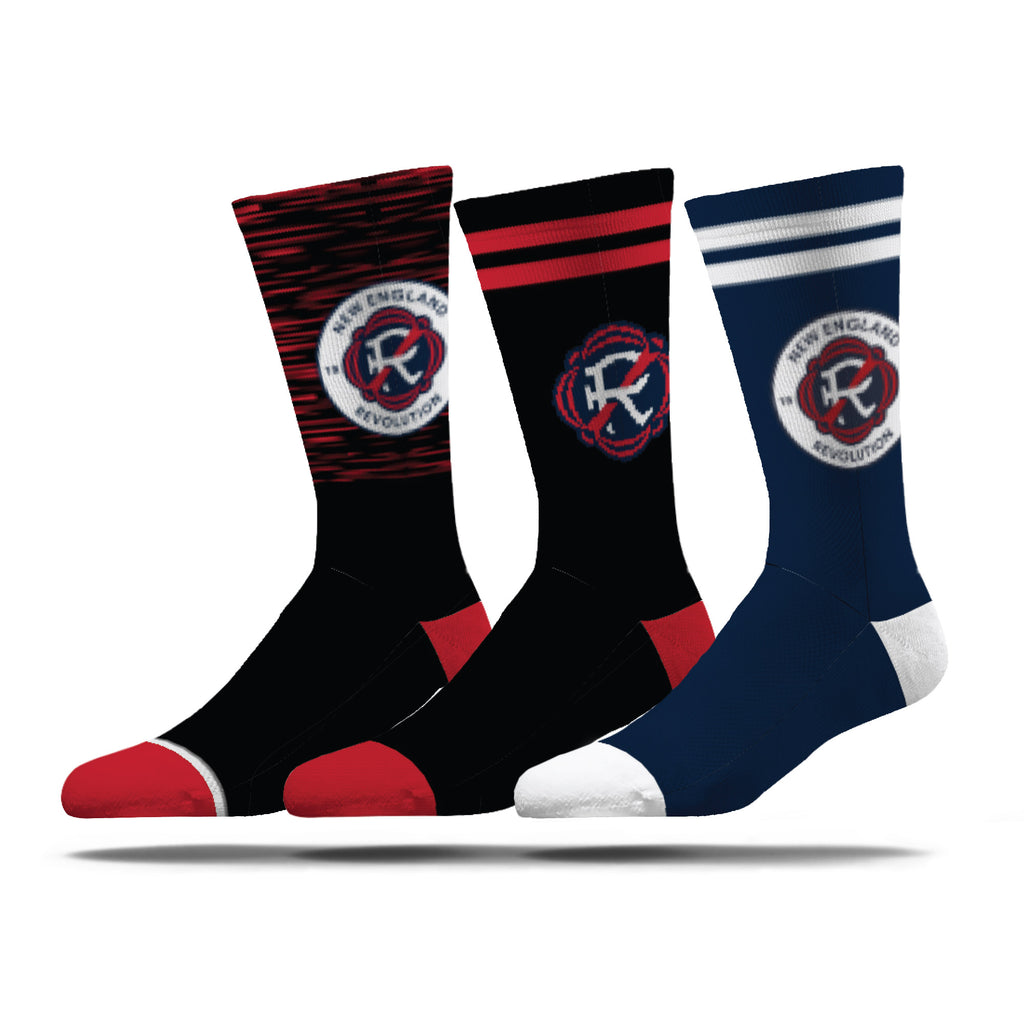 New England Revolution | Economy Knit Crew | MLS 3 Pack | N02324385ML