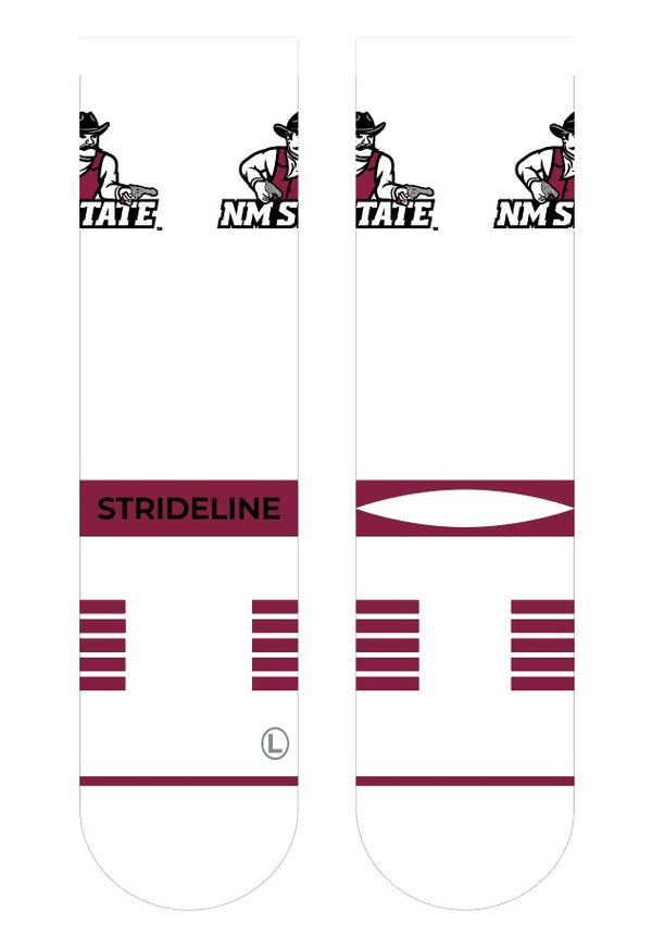 New Mexico State University | Premium Knit Crew | Primary Logo White | N02207515ML