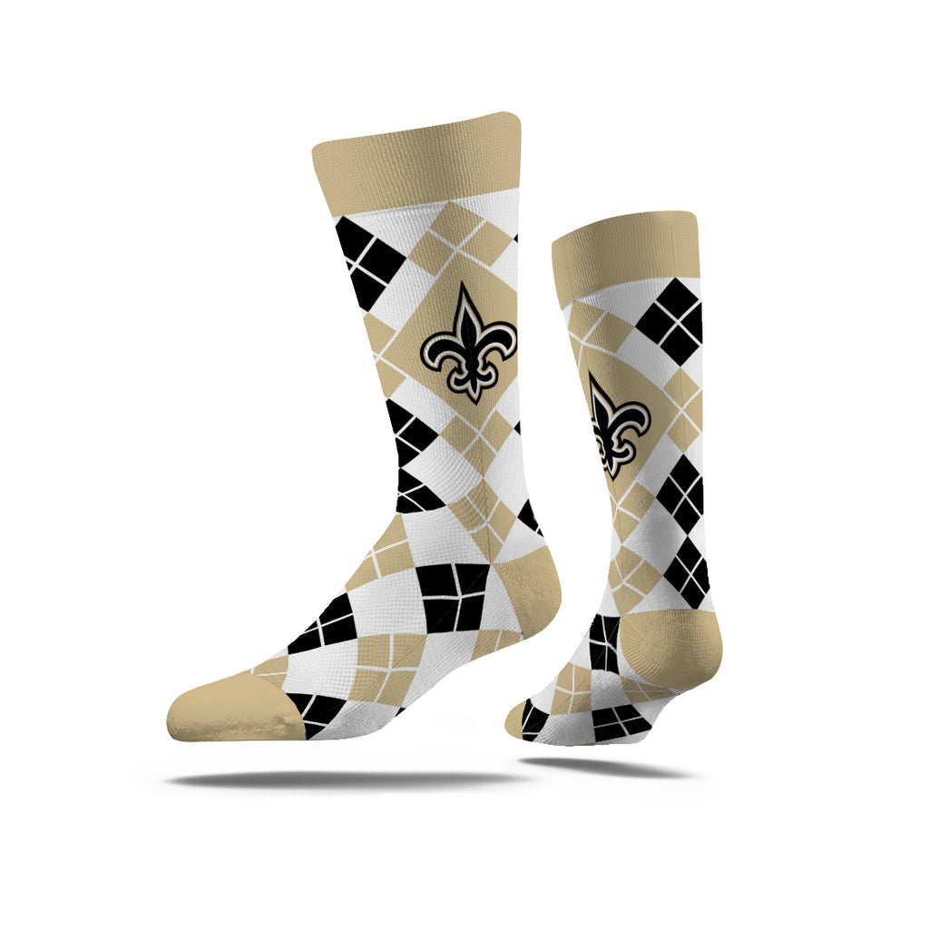 New Orleans Saints | Business Knit Crew | Argyle | N02670150ML