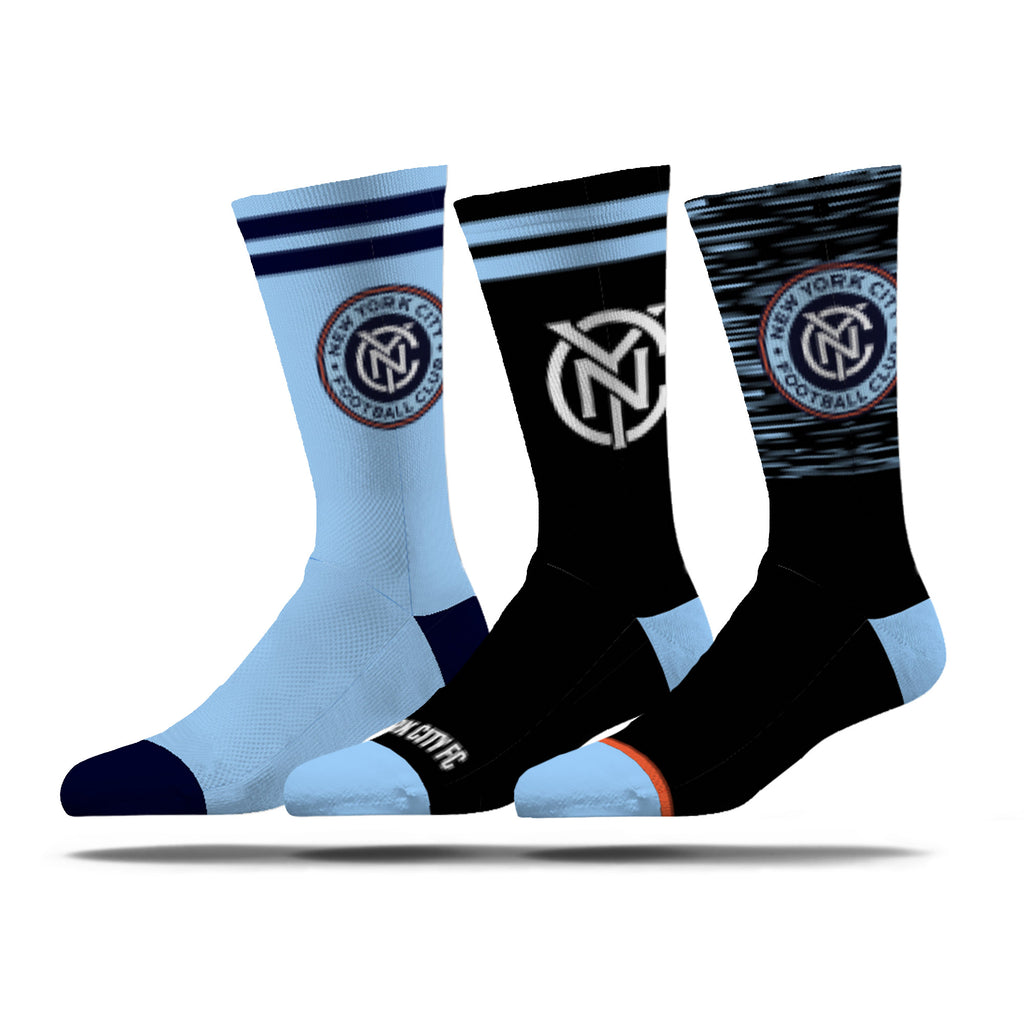 New York City FC | Economy Knit Crew | MLS 3 Pack | N02624468ML