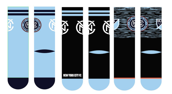 New York City FC | Economy Knit Crew | MLS 3 Pack | N02624468ML