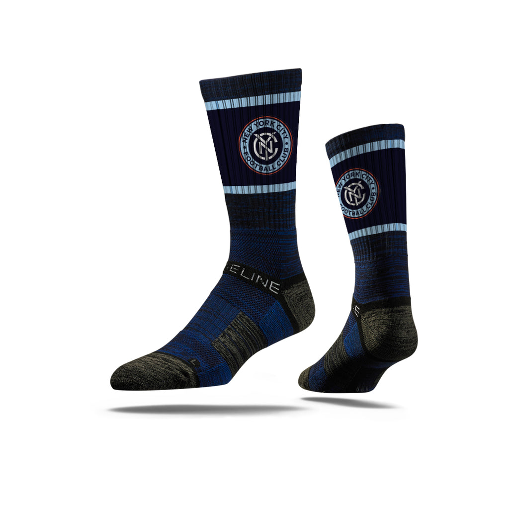 New York City FC | Premium Crew | Primary Logo Team Color |  N02622635ML