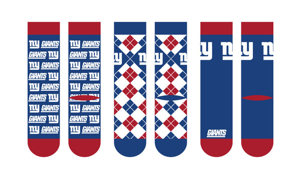 New York Giants | Business Knit Crew | NFL 3 Pack | N02670773ML
