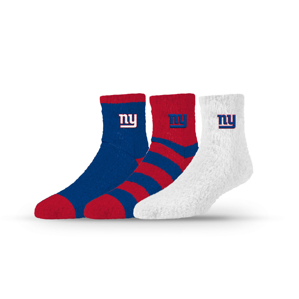 New York Giants | Fuzzy Half Calf Embroidered | NFL 3 Pack | N02806008ML