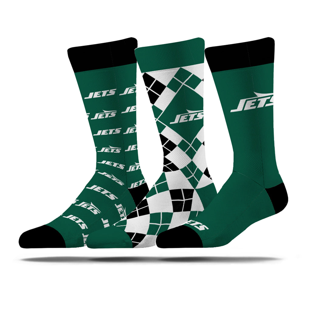 New York Jets | Business Knit Crew | NFL 3 Pack | N02670793ML