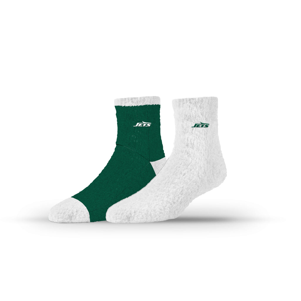New York Jets | Fuzzy Half Calf Embroidered | NFL 2 Pack | N02806566ML