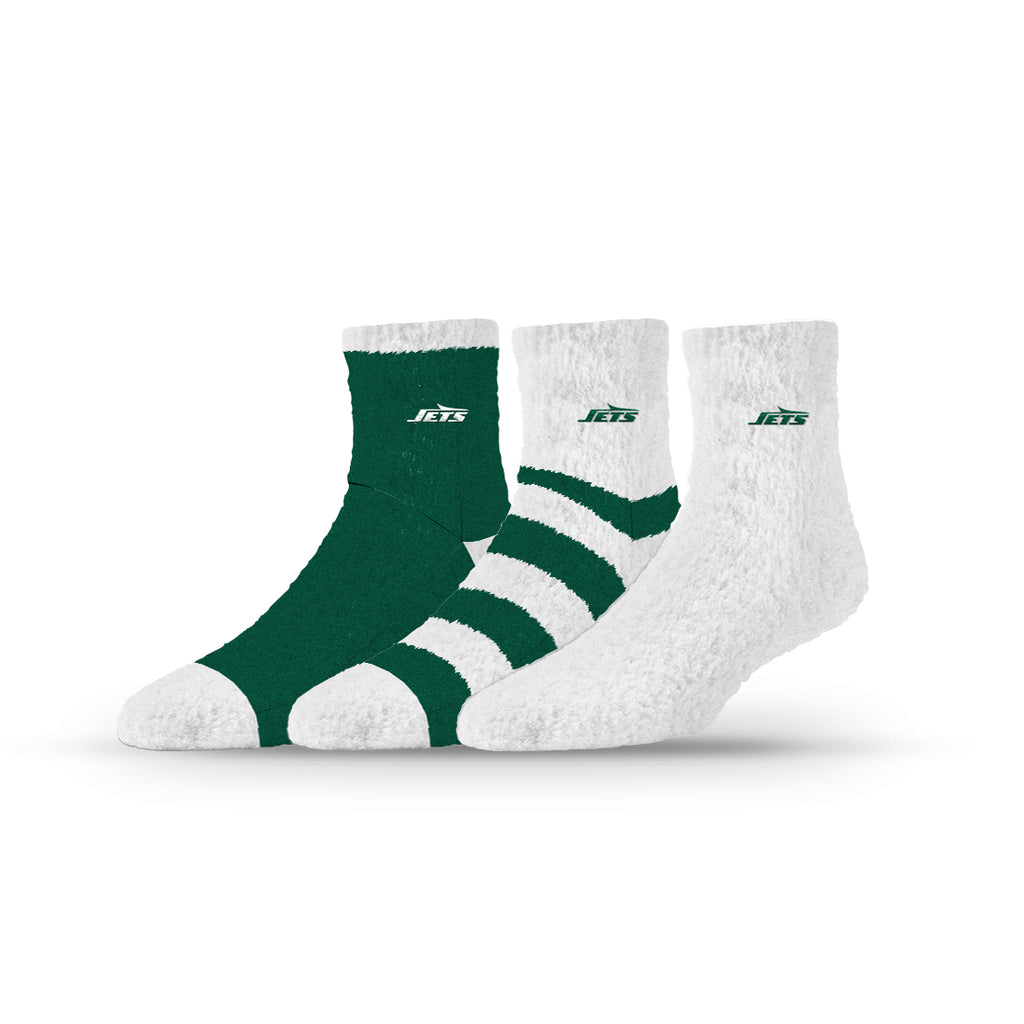 New York Jets | Fuzzy Half Calf Embroidered | NFL 3 Pack | N02806562ML