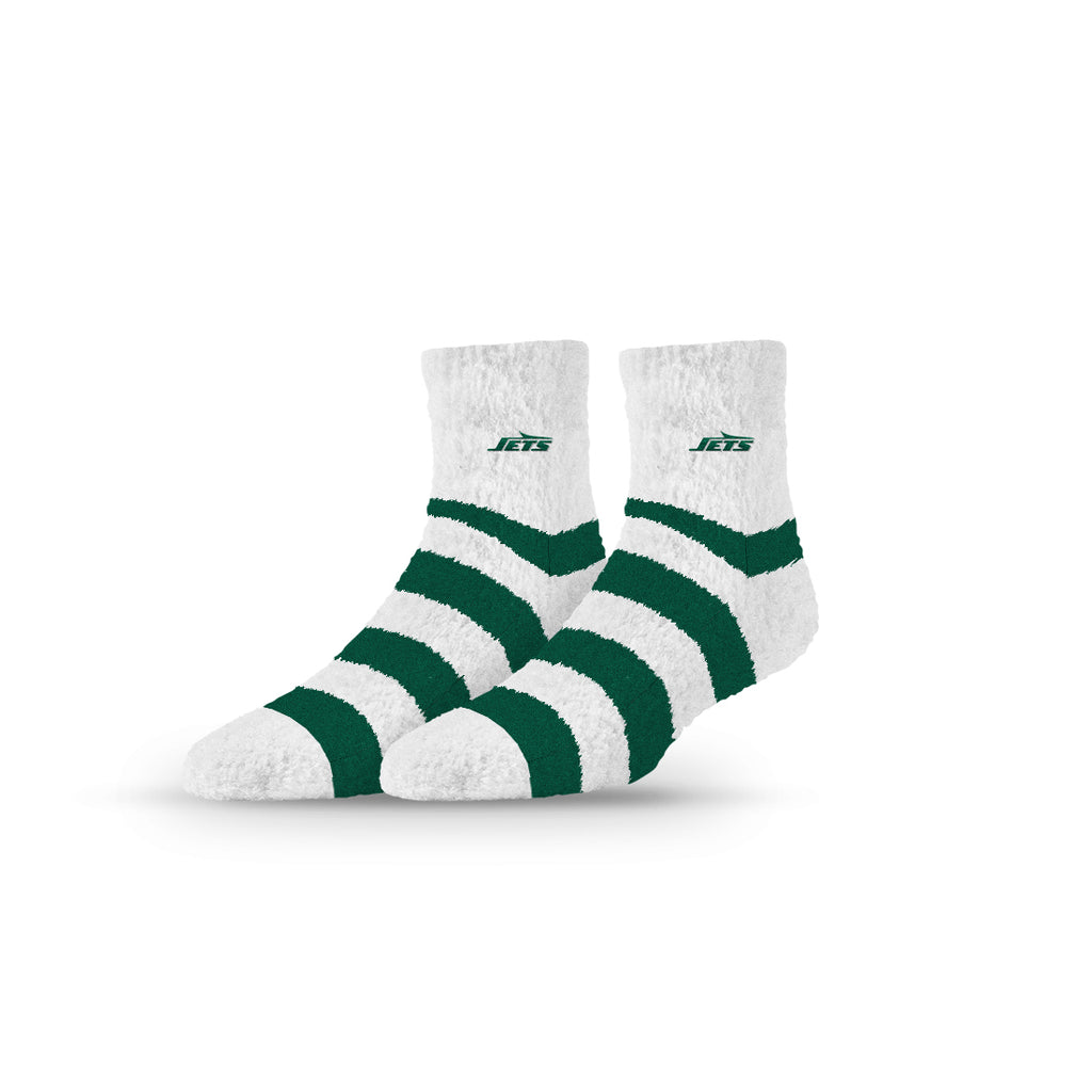 New York Jets | Fuzzy Half Calf Embroidered | Stripe | N02800557ML