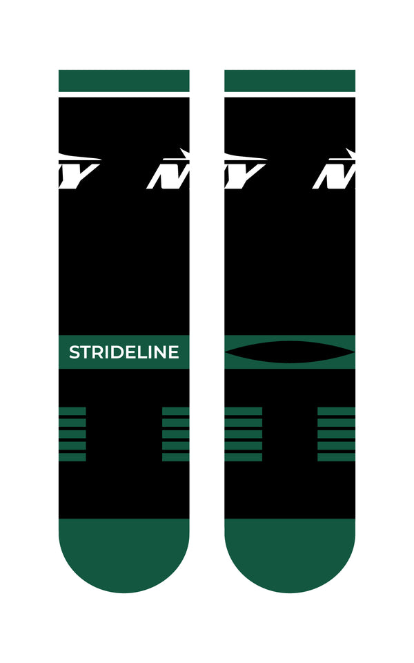 New York Jets | Premium Knit Crew | Fan Logo | Black | N02414297ML