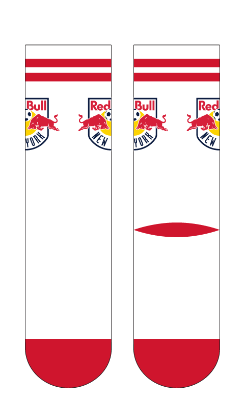 New York Red Bulls | Economy Knit Crew | Primary Logo White | N01597881ML