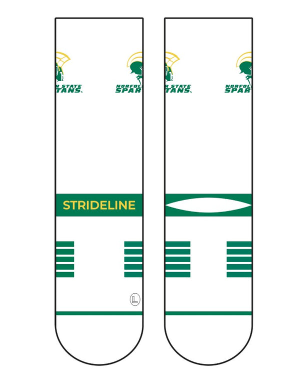 Norfolk State University | Premium Knit Crew | Primary Logo White | N02418639ML