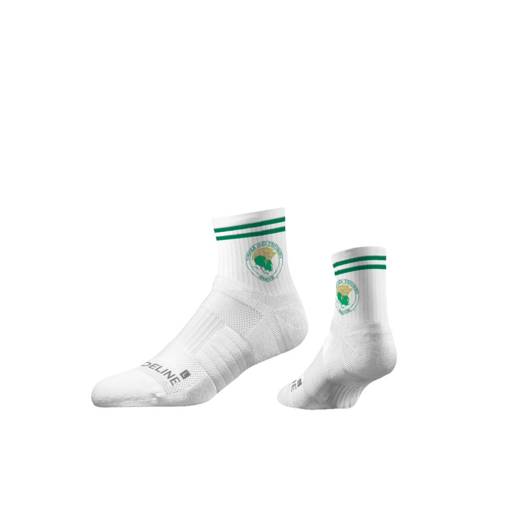 Norfolk State University | Half Calf Knit | Primary Logo White | N02856310ML