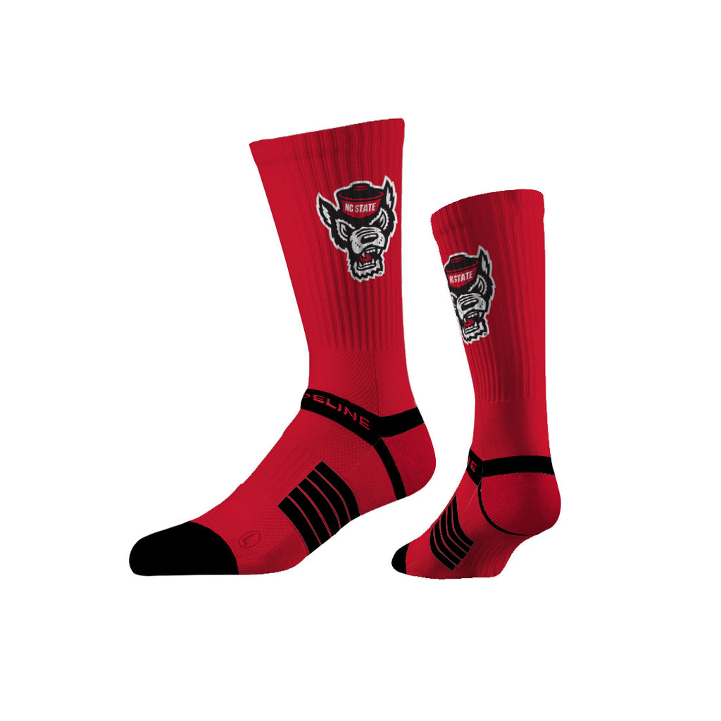 North Carolina State University | Premium Knit Crew | Primary Logo School Color | N02451843ML