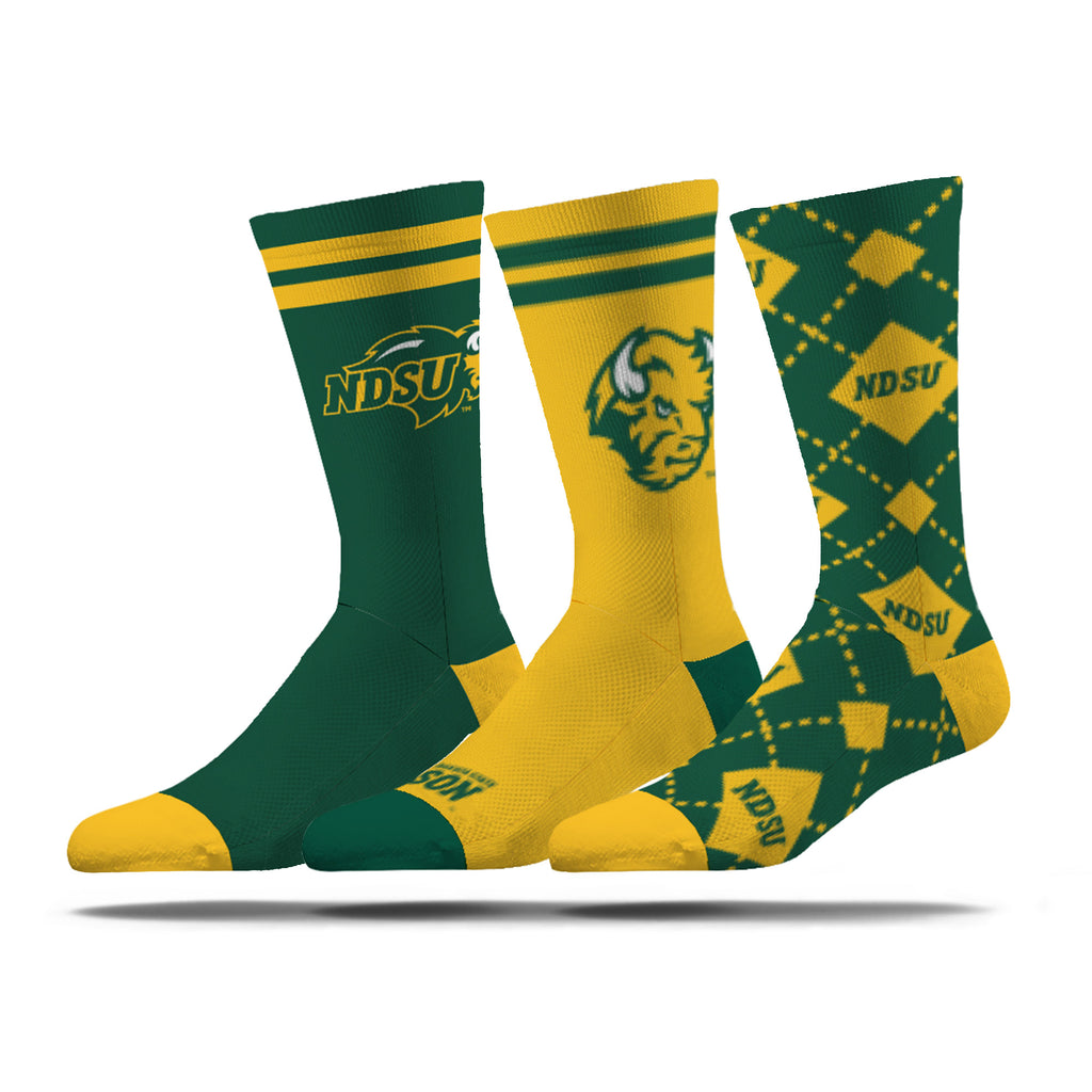 North Dakota State University | Economy Knit Crew | NCAA 3 Pack | N02427825ML