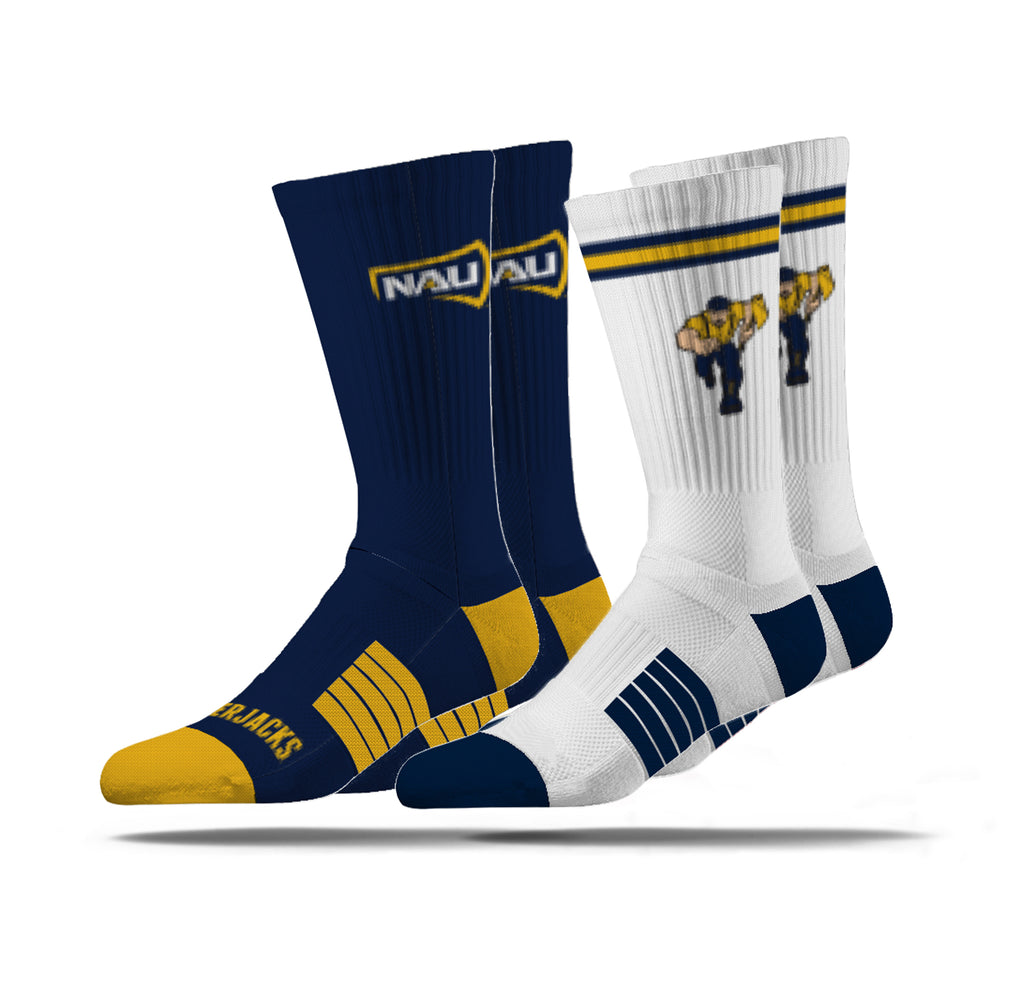 Northern Arizona University | Premier Knit Crew | NCAA 2 Pack | N02705805ML