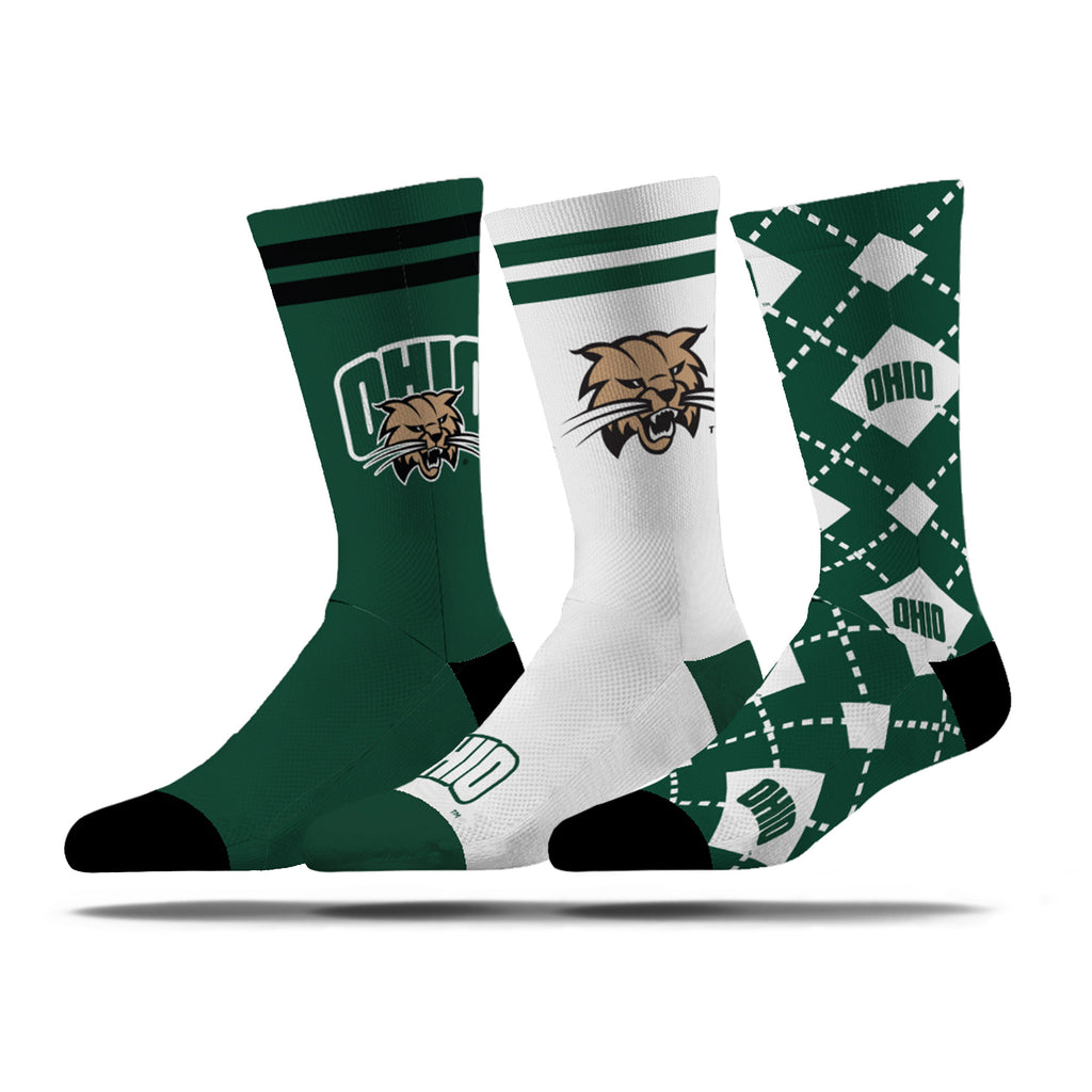 Ohio University | Economy Knit Crew | NCAA 3 Pack | N02317052ML
