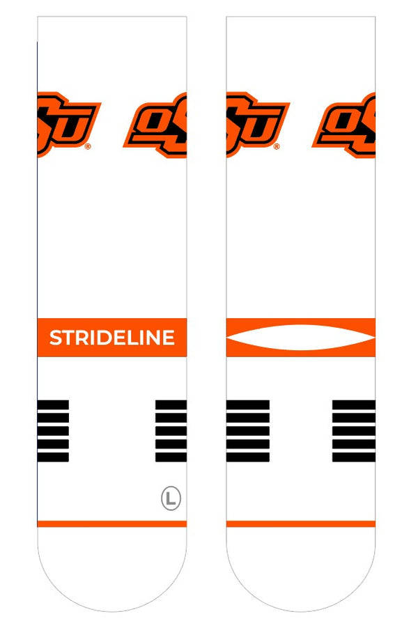 Oklahoma State University | Premium Knit Crew | Primary Logo White | N02421363ML