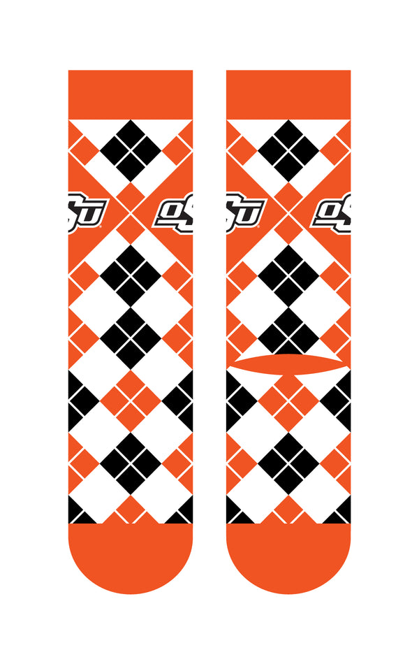 Oklahoma State University | Business Knit Crew | Argyle | N02673047ML