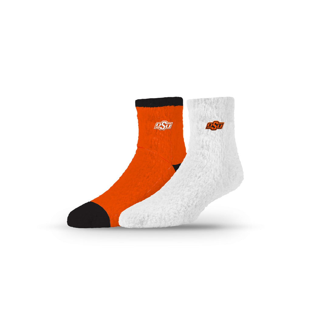 Oklahoma State University | Fuzzy Half Calf Embroidered | NCAA 2 Pack | N02804983ML