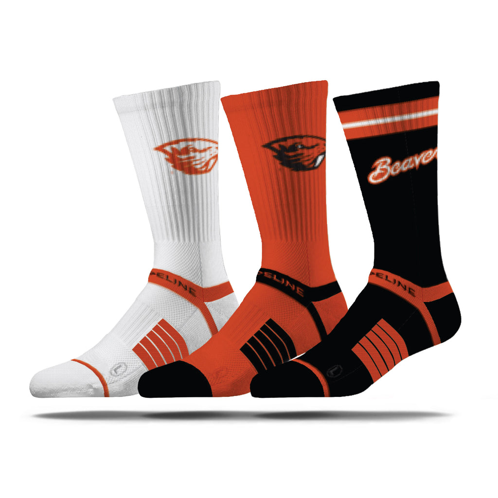 Oregon State University | Premium Knit Crew 3 Pack | NCAA 3 Pack G2 | N02505223ML