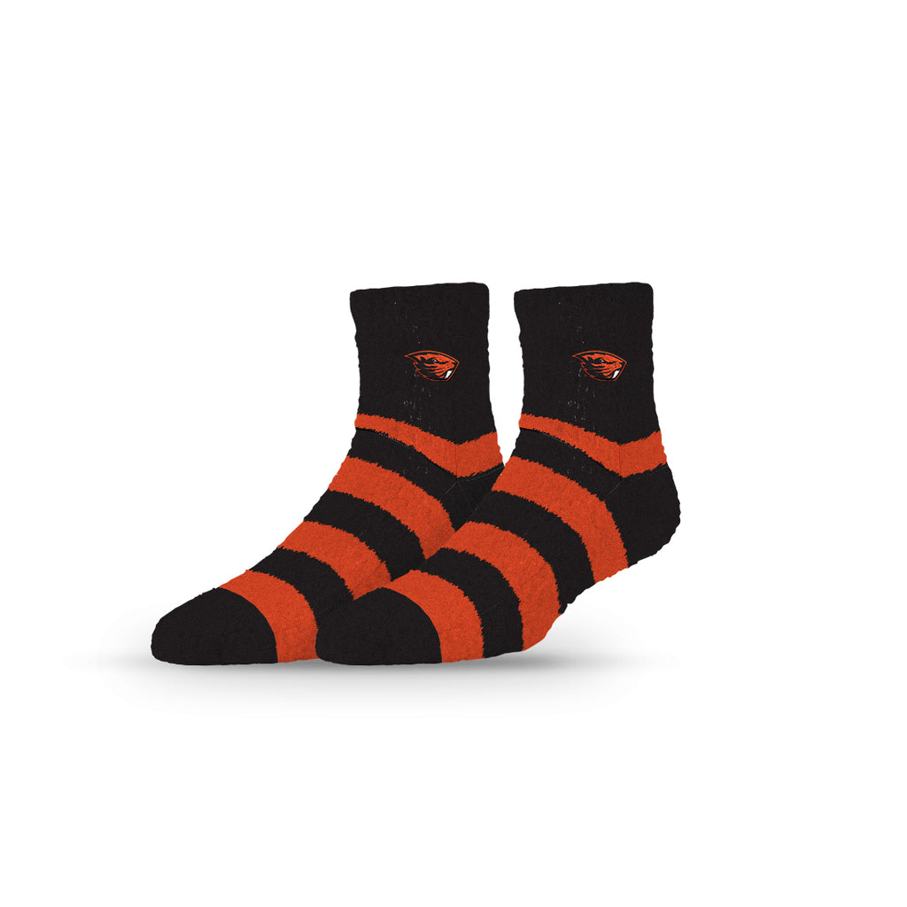 Oregon State University | Fuzzy Half Calf Embroidered | Stripe | N02820315ML