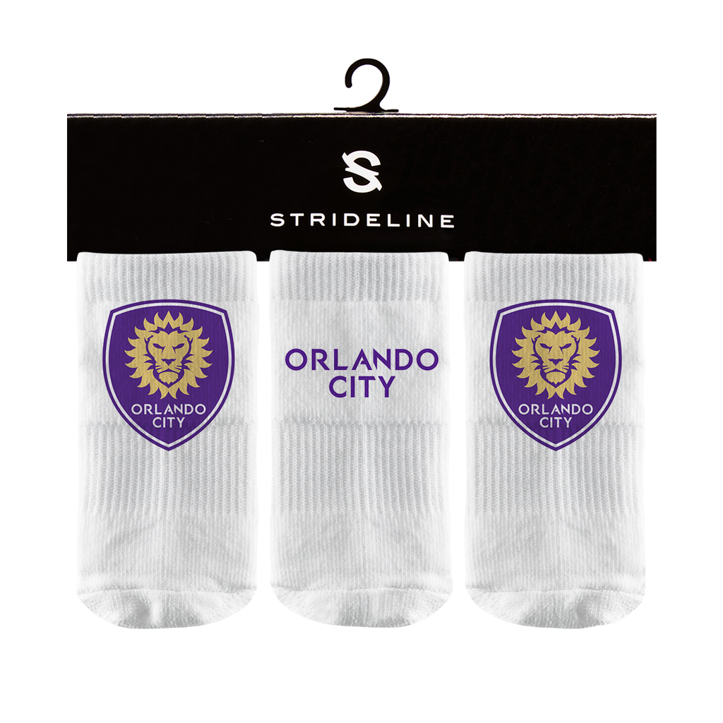 Orlando City SC | Baby Socks 3 Pack | Primary Logo | N01143820B01