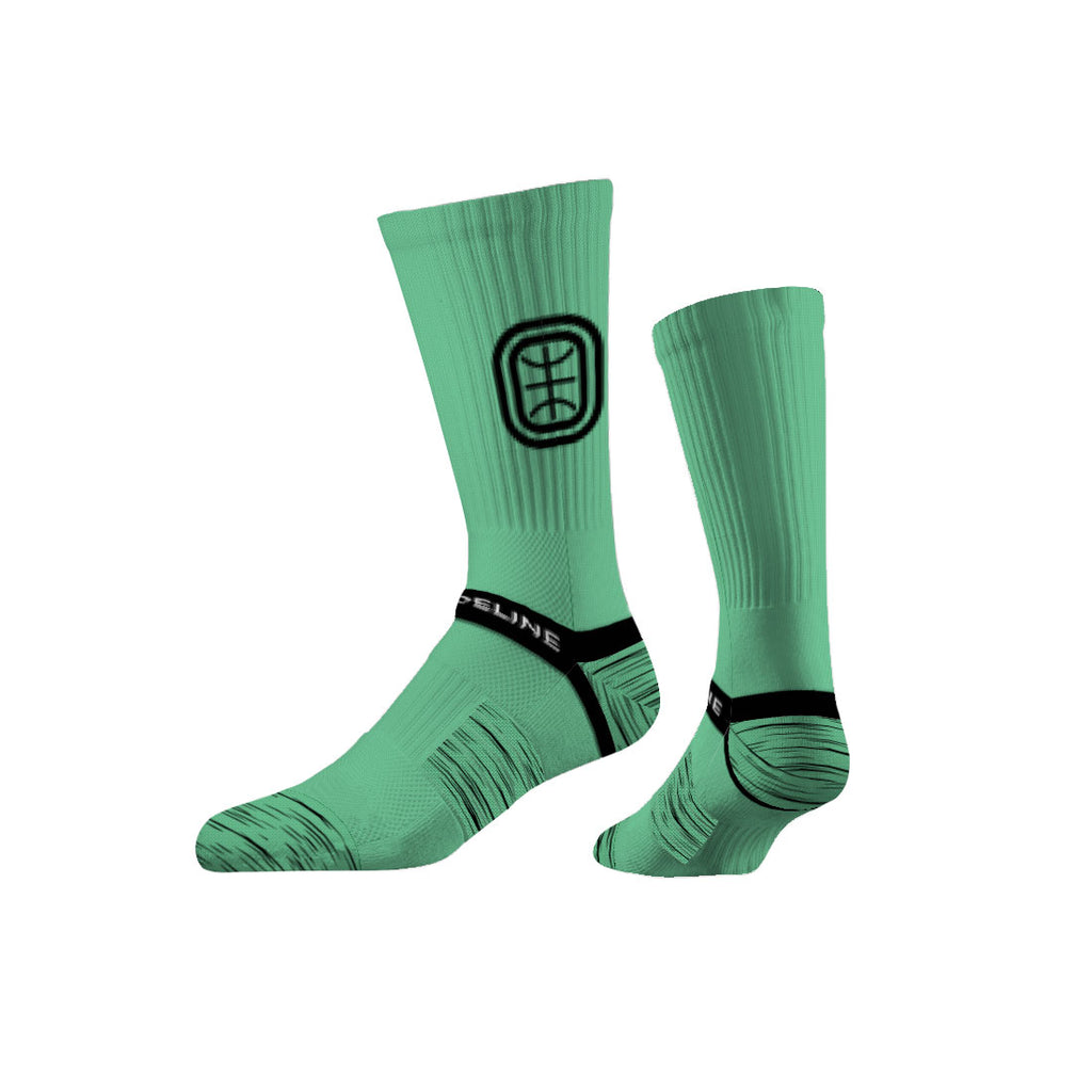 Overtime Elite | Premium Knit Crew | Diamond Doves | Primary Logo Team Color | N02436878ML