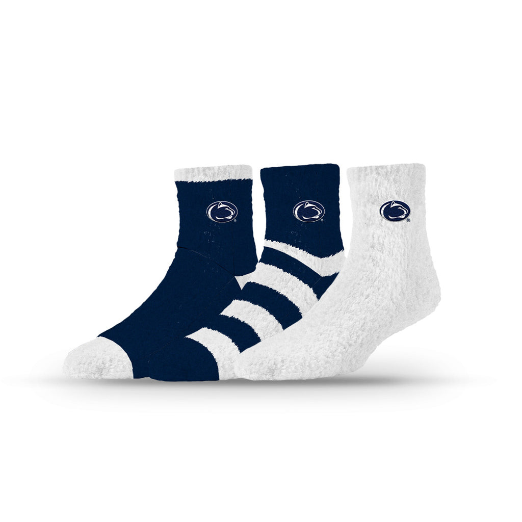 Penn State | Fuzzy Half Calf Embroidered | NCAA 3 Pack | N02804500ML