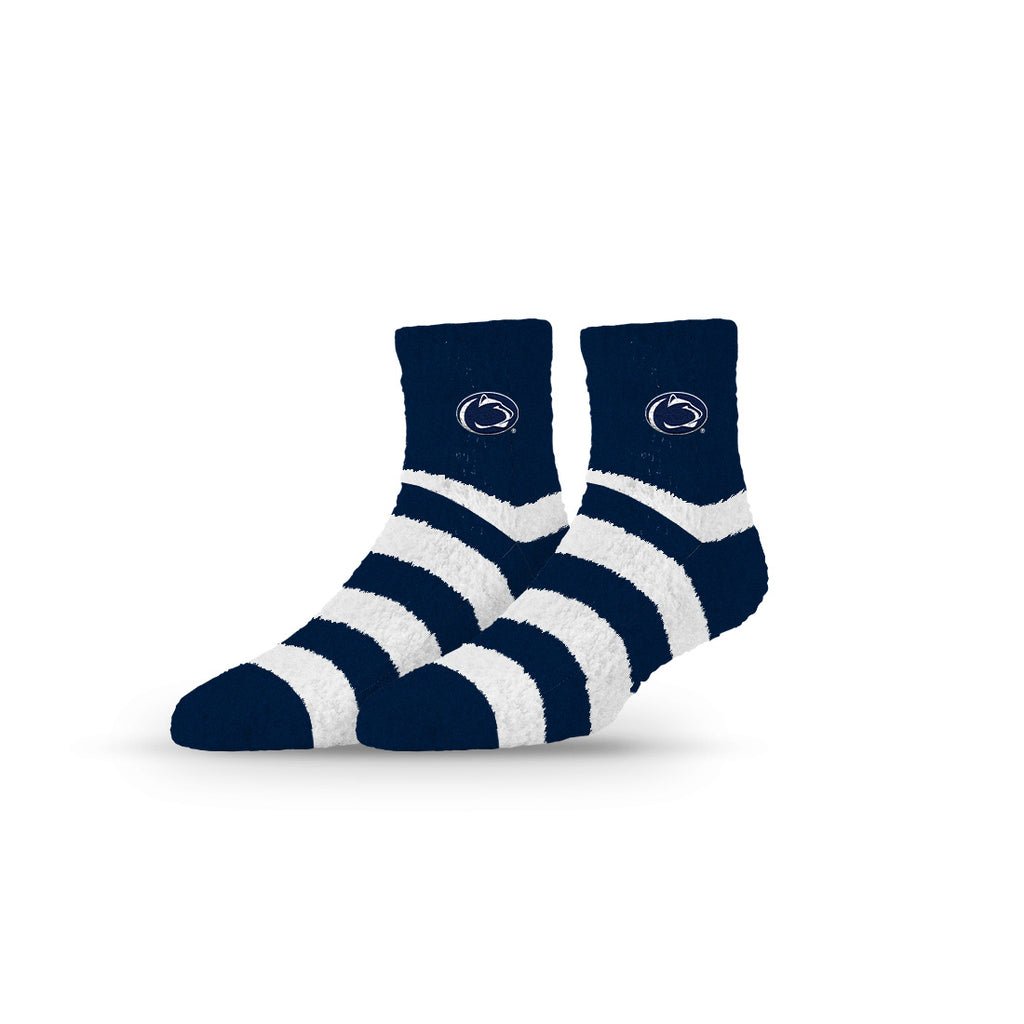 Penn State | Fuzzy Half Calf Embroidered | Stripe | N02800732ML