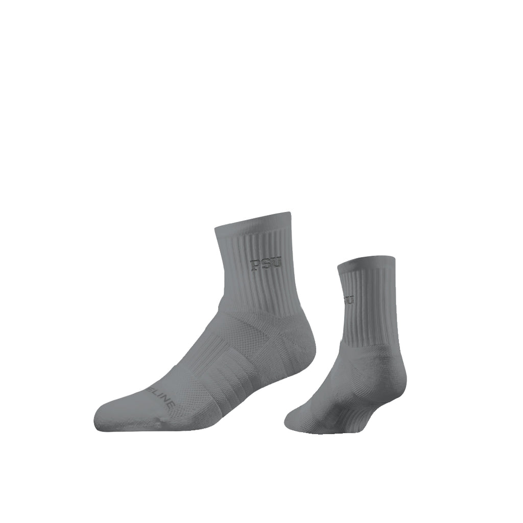 Penn State | Half Calf Embroidered | Neutrals | Grey | N02809253ML